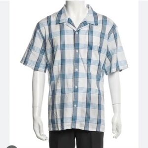 Outerknown Short Sleeve Button Down Shirt Medium